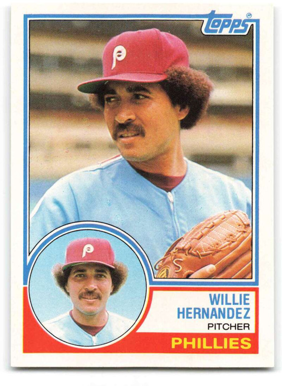 SOLD 33151 1983 Topps Traded #45T Willie Hernandez VG Philadelphia Phillies 