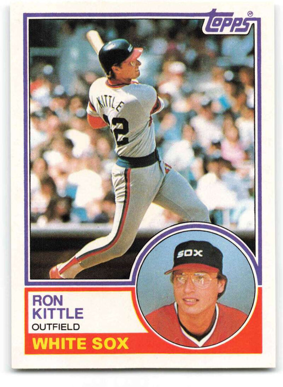 1983 Topps Traded #55T Ron Kittle VG RC Rookie Chicago White Sox 