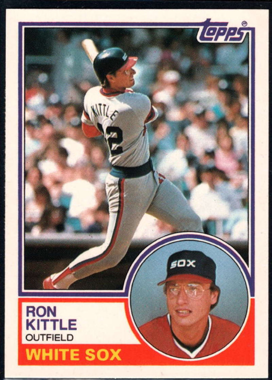 SOLD 33161 1983 Topps Traded #55T Ron Kittle VG RC Rookie Chicago White Sox 