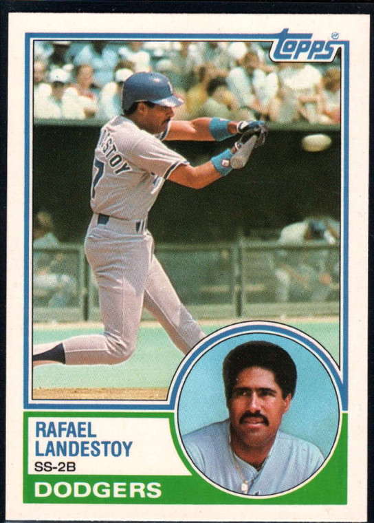1983 Topps Traded #59T Rafael Landestoy VG Los Angeles Dodgers 