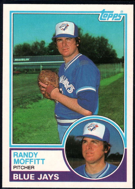 1983 Topps Traded #73T Randy Moffitt VG Toronto Blue Jays 