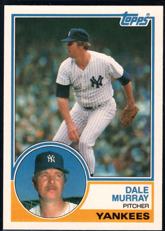 1983 Topps Traded #79T Dale Murray VG New York Yankees 