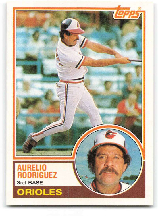 SOLD 33203 1983 Topps Traded #97T Aurelio Rodriguez VG Baltimore Orioles 