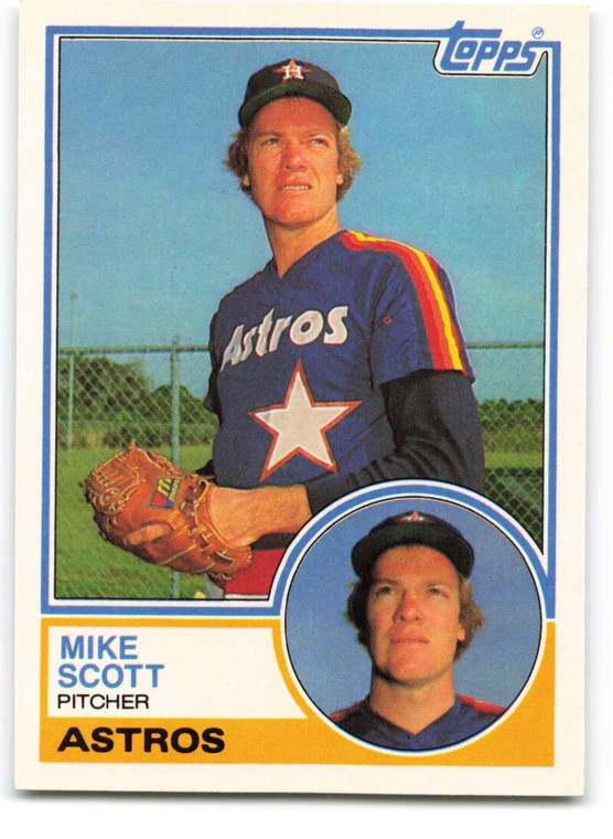 1983 Topps Traded #100T Mike Scott VG Houston Astros 