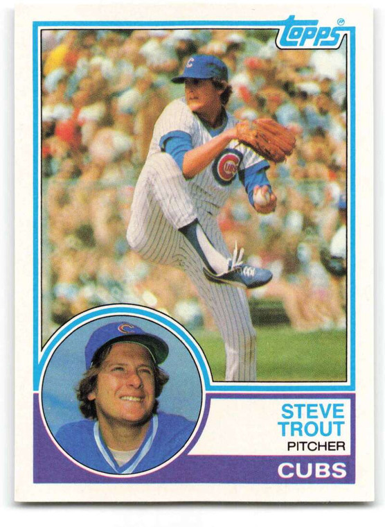 1983 Topps Traded #117T Steve Trout VG Chicago Cubs 