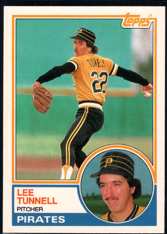 1983 Topps Traded #118T Lee Tunnell VG Pittsburgh Pirates 