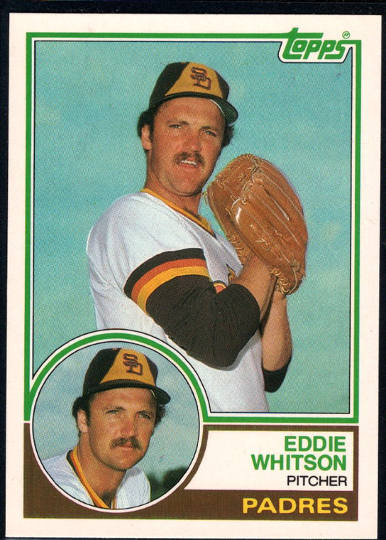 1983 Topps Traded #127T Ed Whitson VG San Diego Padres 
