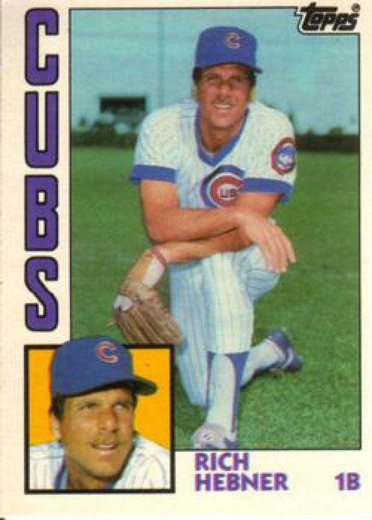 1984 Topps Traded #50T Richie Hebner VG Chicago Cubs 
