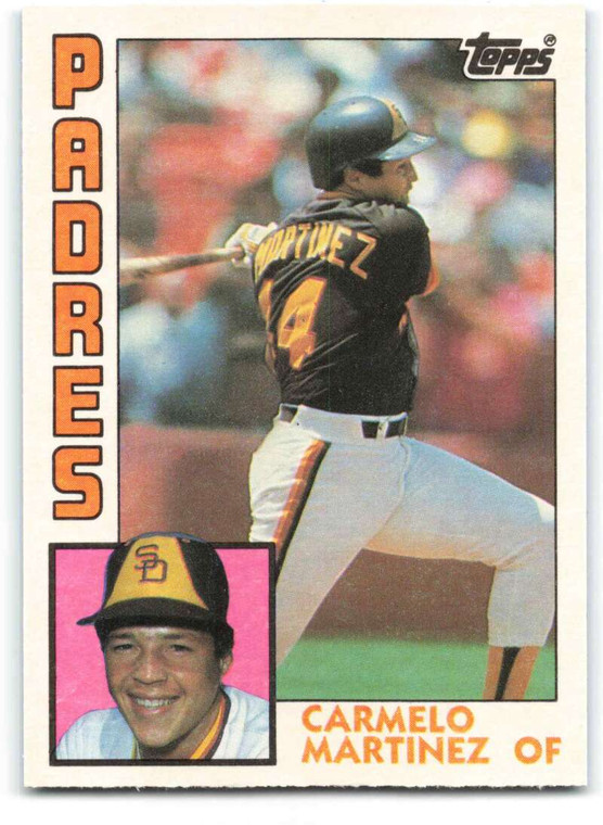 1984 Topps Traded #75T Carmelo Martinez VG San Diego Padres 