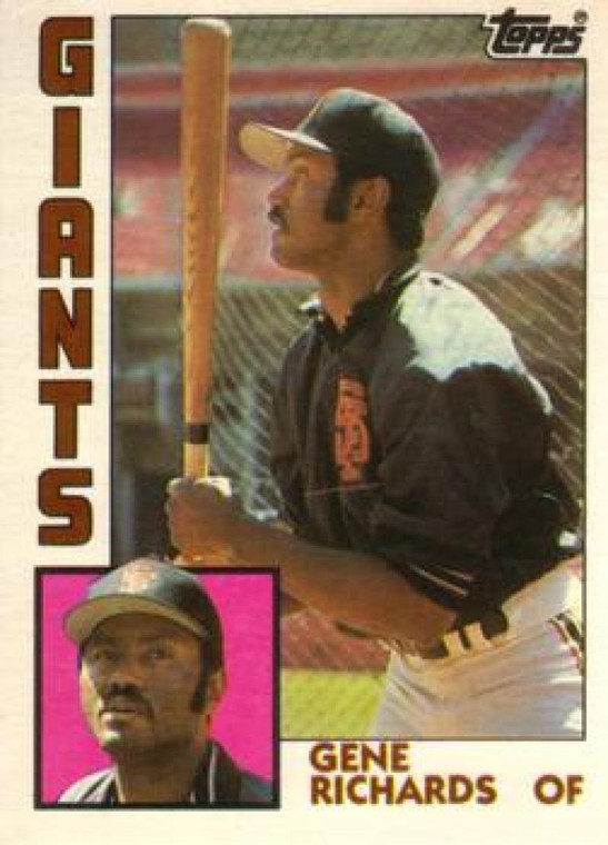 1984 Topps Traded #99T Gene Richards VG San Francisco Giants 