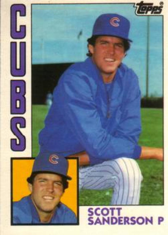 1984 Topps Traded #106T Scott Sanderson VG Chicago Cubs 