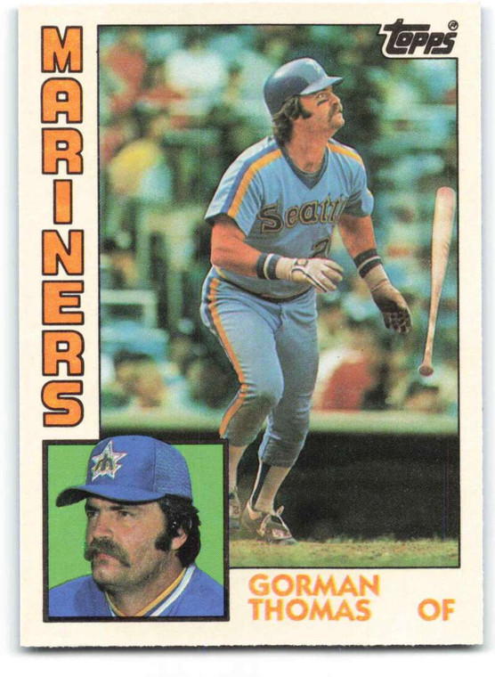 1984 Topps Traded #119T Gorman Thomas VG Seattle Mariners 