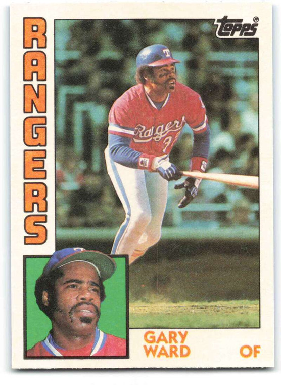 1984 Topps Traded #126T Gary Ward VG Texas Rangers 