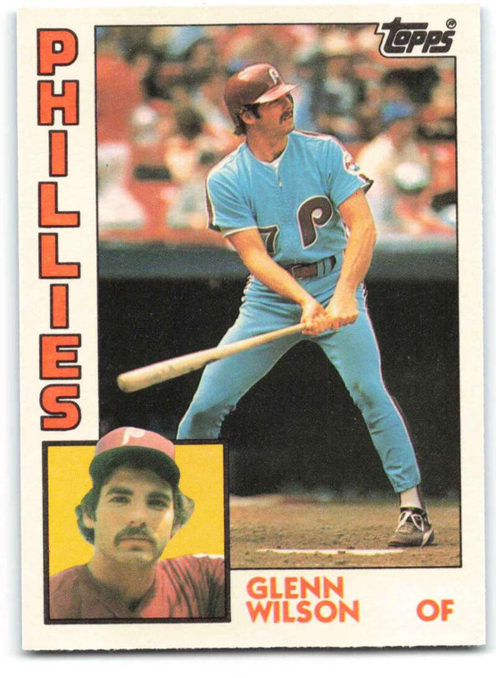 1984 Topps Traded #129T Glenn Wilson VG Philadelphia Phillies 