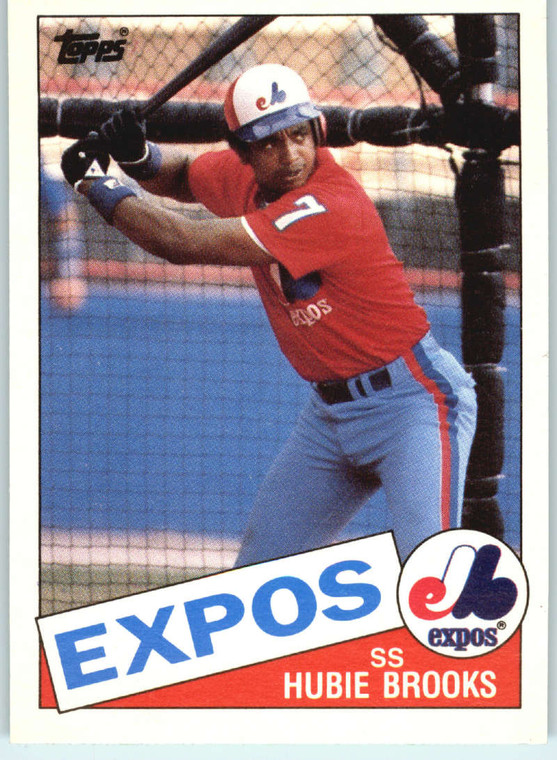 1985 Topps Traded #9T Hubie Brooks NM-MT Montreal Expos 