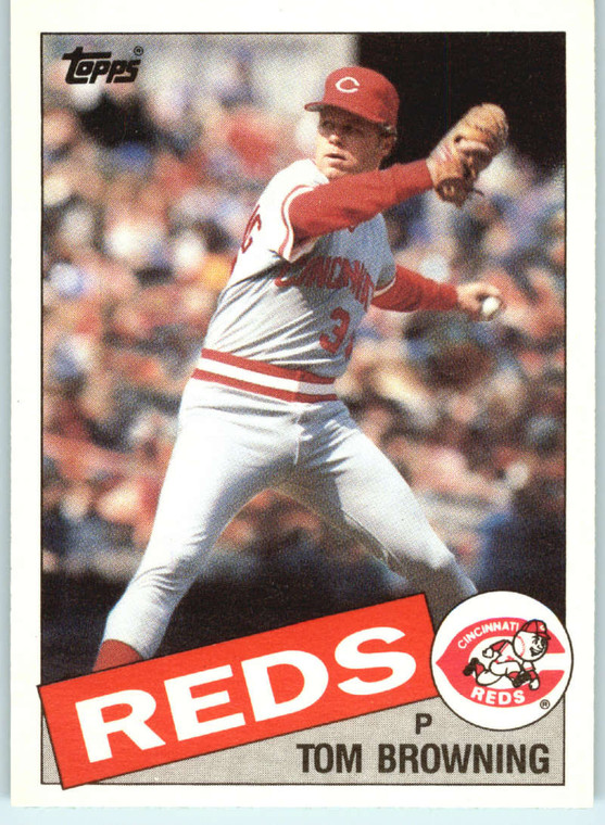 1985 Topps Traded #11T Tom Browning NM-MT RC Rookie Cincinnati Reds 