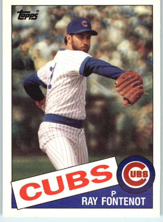 1985 Topps Traded #35T Ray Fontenot NM-MT Chicago Cubs 