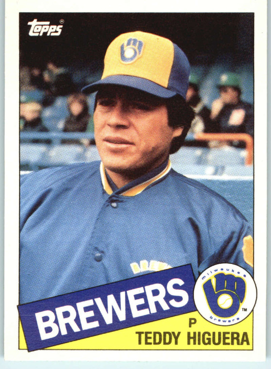 1985 Topps Traded #53T Teddy Higuera NM-MT RC Rookie Milwaukee Brewers 