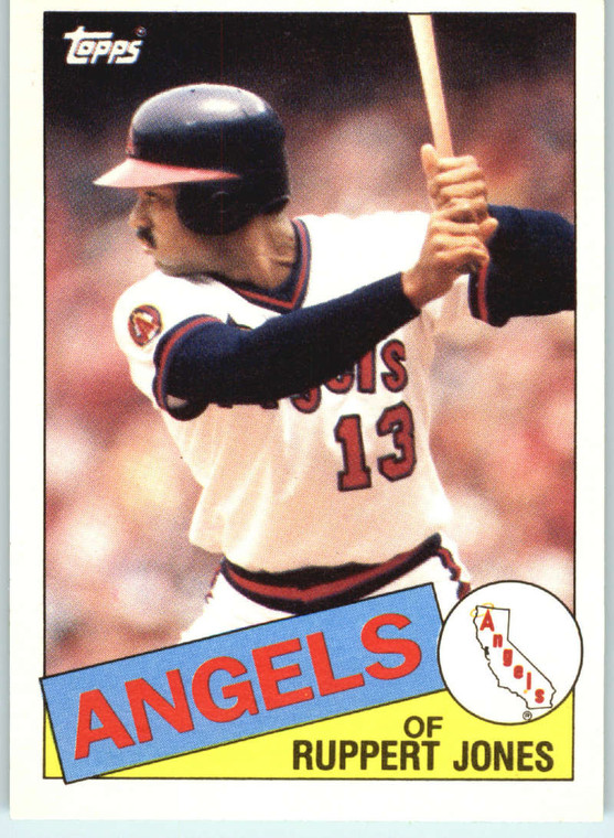 1985 Topps Traded #65T Ruppert Jones NM-MT California Angels 