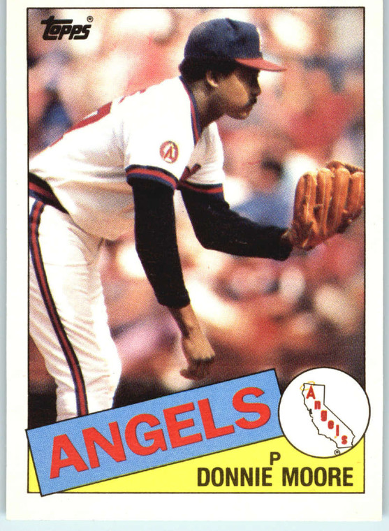 1985 Topps Traded #85T Donnie Moore NM-MT California Angels 