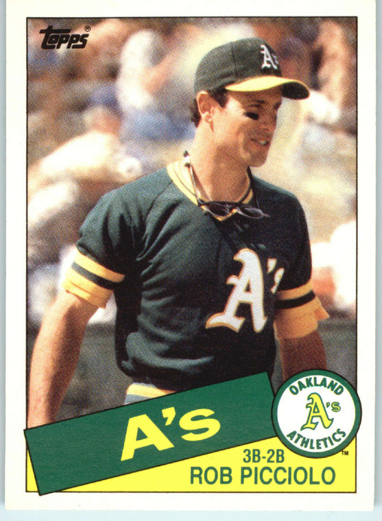 1985 Topps Traded #90T Rob Picciolo NM-MT Oakland Athletics 