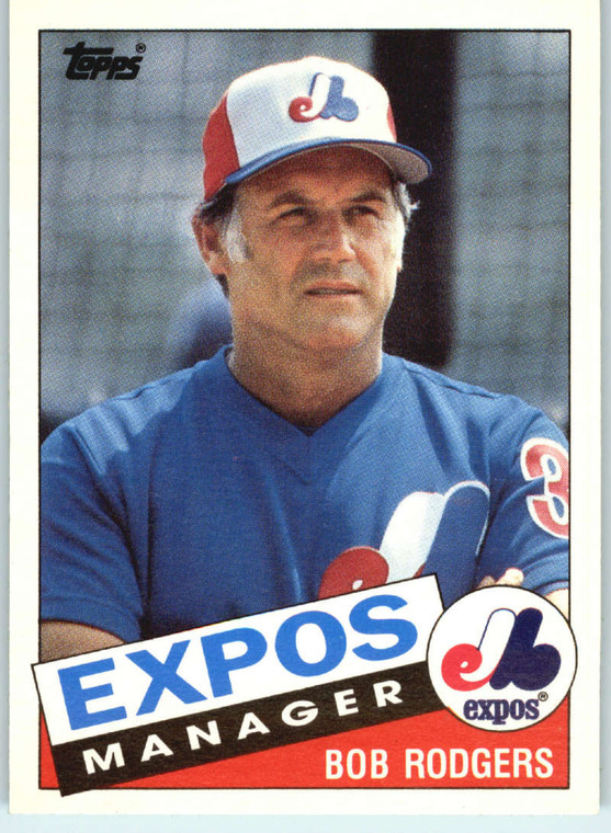 1985 Topps Traded #95T Bob Rodgers MG NM-MT Montreal Expos 