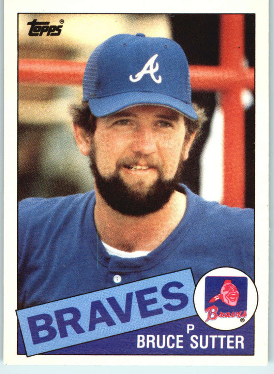 1985 Topps Traded #115T Bruce Sutter NM-MT Atlanta Braves 
