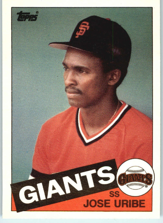 1985 Topps Traded #125T Jose Uribe NM-MT San Francisco Giants 