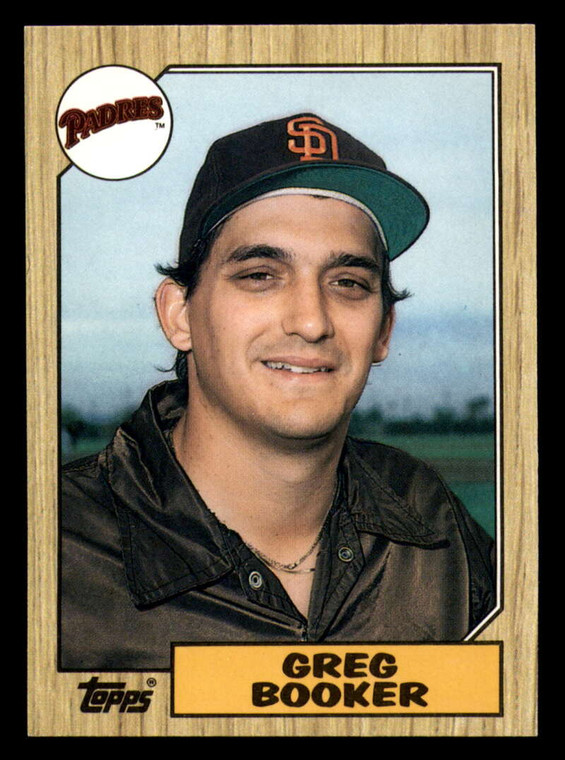 1987 Topps Traded #6T Greg Booker NM-MT San Diego Padres 