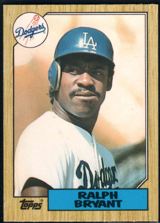 1987 Topps Traded #12T Ralph Bryant NM-MT RC Rookie Los Angeles Dodgers 