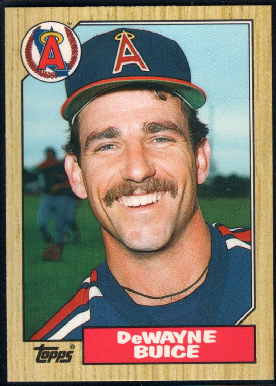 1987 Topps Traded #13T De Wayne Buice NM-MT RC Rookie California Angels 