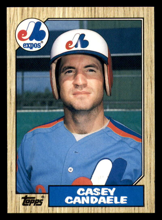 1987 Topps Traded #17T Casey Candaele NM-MT RC Rookie Montreal Expos 
