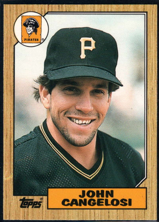 1987 Topps Traded #18T John Cangelosi NM-MT Pittsburgh Pirates 