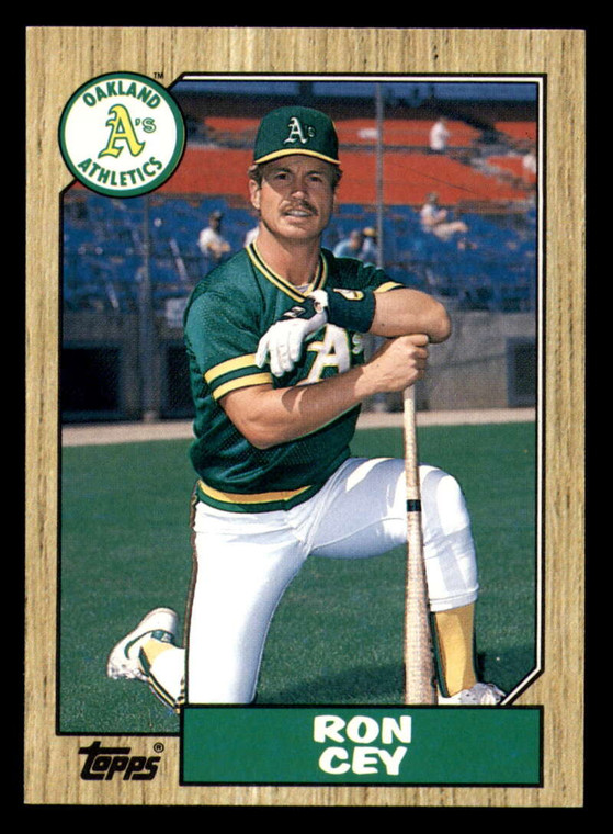 1987 Topps Traded #22T Ron Cey NM-MT Oakland Athletics 