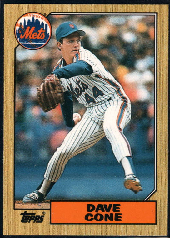 SOLD 95682 1987 Topps Traded #24T David Cone NM-MT RC Rookie New York Mets 