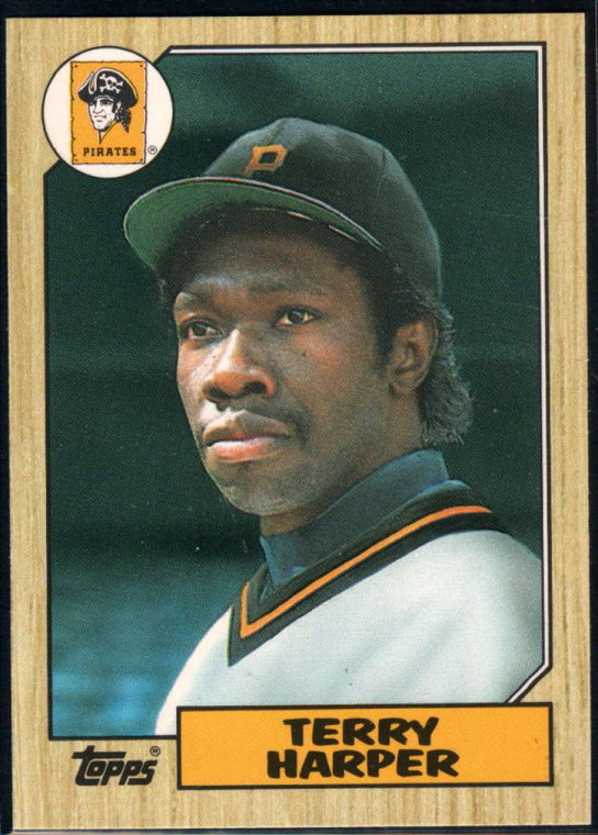 1987 Topps Traded #42T Terry Harper NM-MT Pittsburgh Pirates 