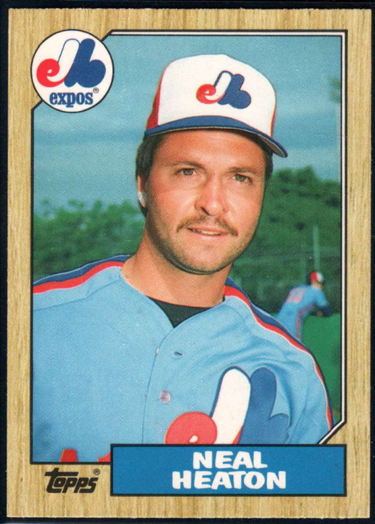 1987 Topps Traded #45T Neal Heaton NM-MT Montreal Expos 