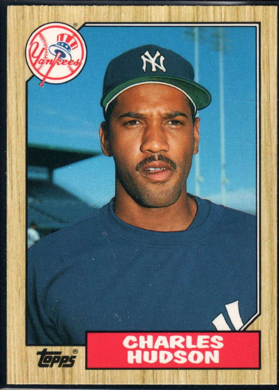 1987 Topps Traded #50T Charles Hudson NM-MT New York Yankees 