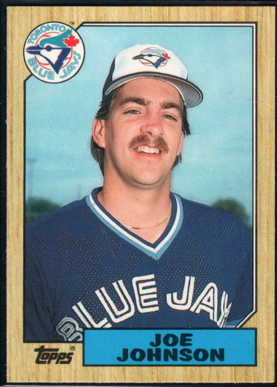 1987 Topps Traded #56T Joe Johnson NM-MT Toronto Blue Jays 