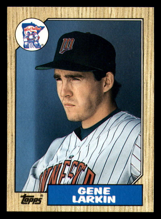 1987 Topps Traded #60T Gene Larkin NM-MT RC Rookie Minnesota Twins 