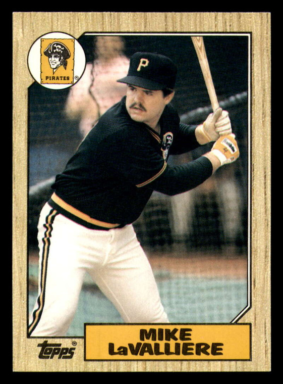 1987 Topps Traded #61T Mike LaValliere NM-MT Pittsburgh Pirates 