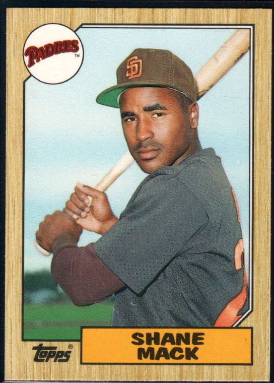 1987 Topps Traded #69T Shane Mack NM-MT San Diego Padres 