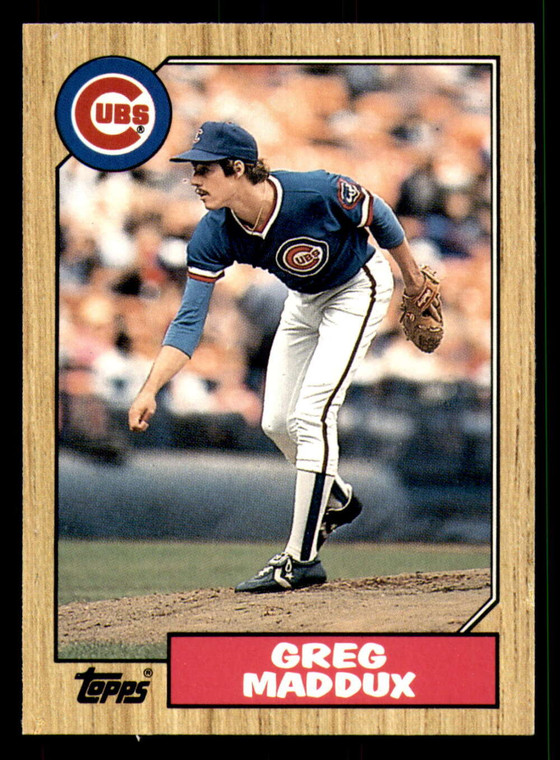 1987 Topps Traded #70T Greg Maddux NM-MT RC Rookie Chicago Cubs 
