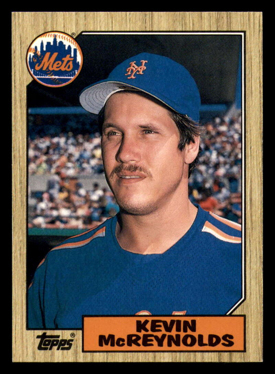 1987 Topps Traded #76T Kevin McReynolds NM-MT New York Mets 