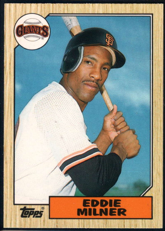 1987 Topps Traded #78T Eddie Milner NM-MT San Francisco Giants 