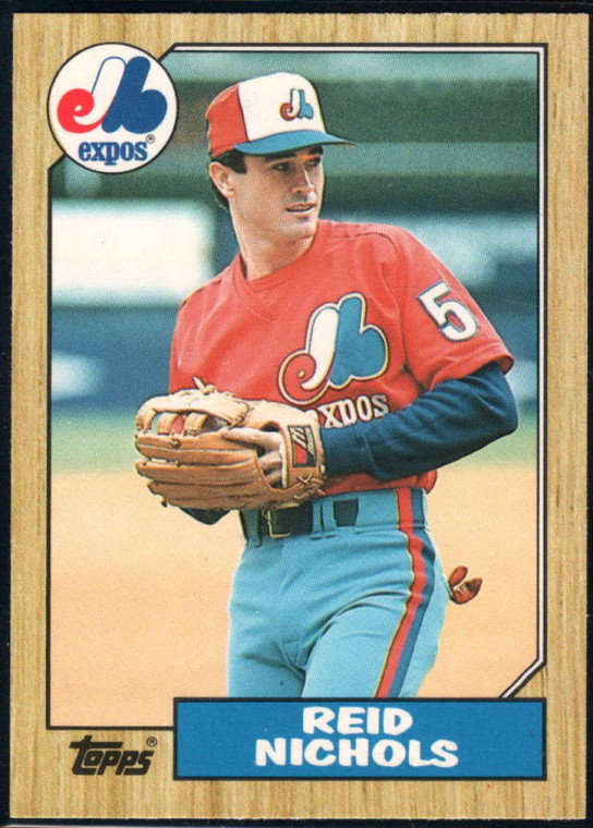 1987 Topps Traded #87T Reid Nichols NM-MT Montreal Expos 