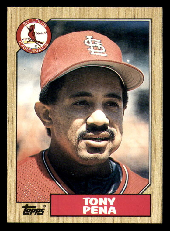 1987 Topps Traded #95T Tony Pena NM-MT St. Louis Cardinals 