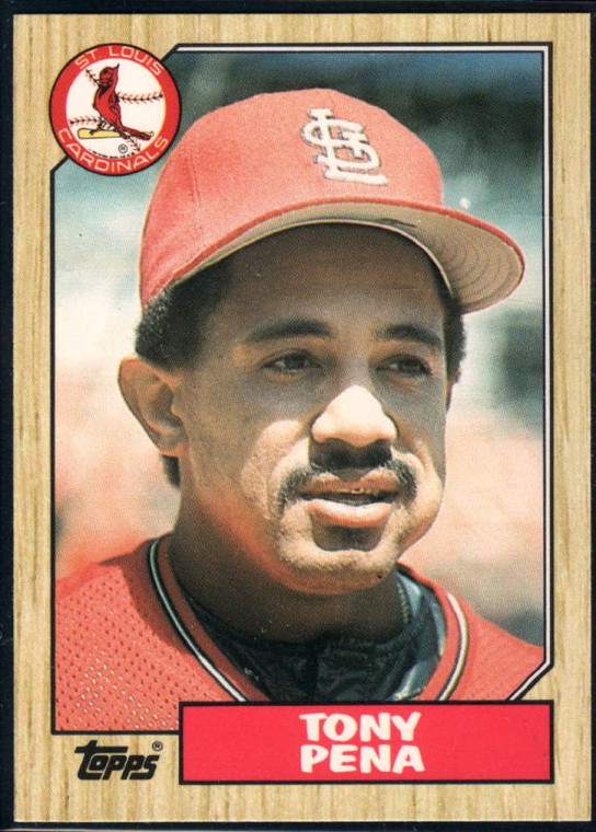 1987 Topps Traded #95T Tony Pena NM-MT St. Louis Cardinals 