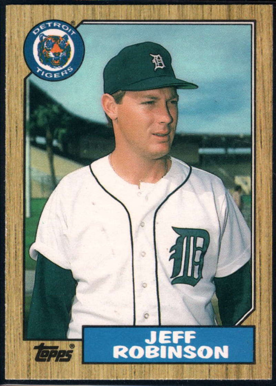 1987 Topps Traded #104T Jeff Robinson NM-MT Detroit Tigers 