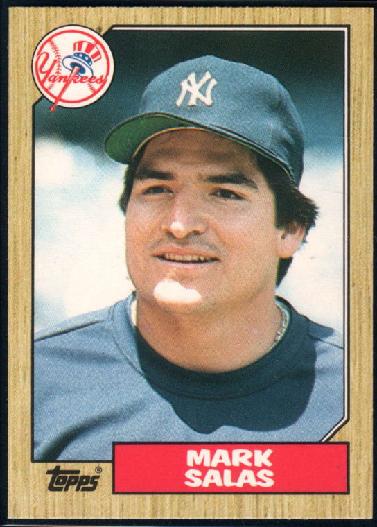 1987 Topps Traded #107T Mark Salas NM-MT New York Yankees 